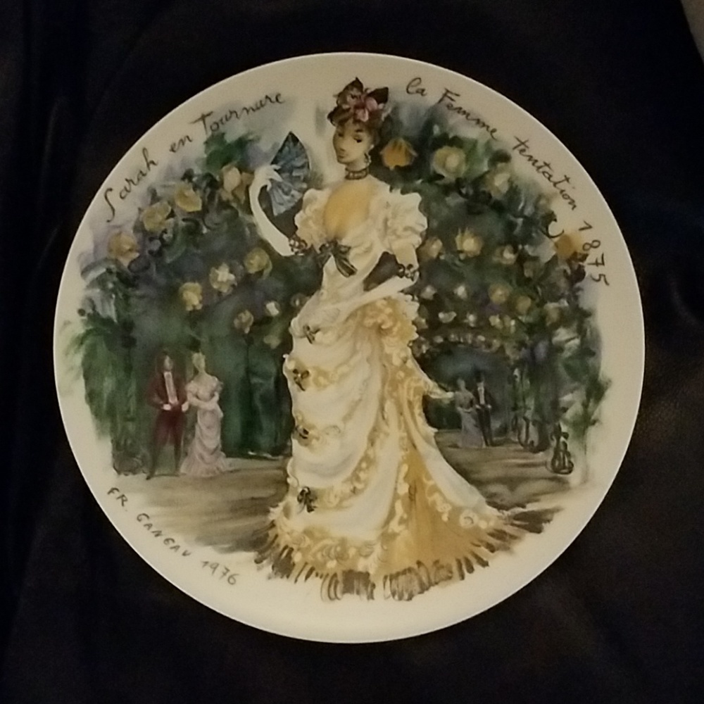 La Femme Collectible Plate